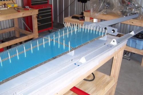 Left portion of HS aft view