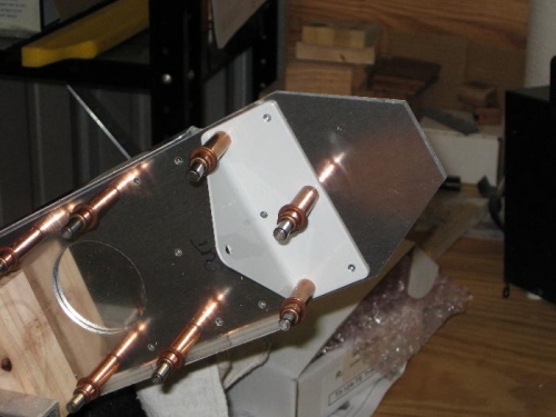 Drilling bottom hange rivet holes