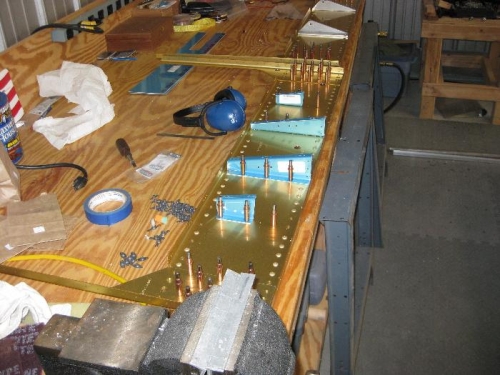 The two center sections (forward is closest)