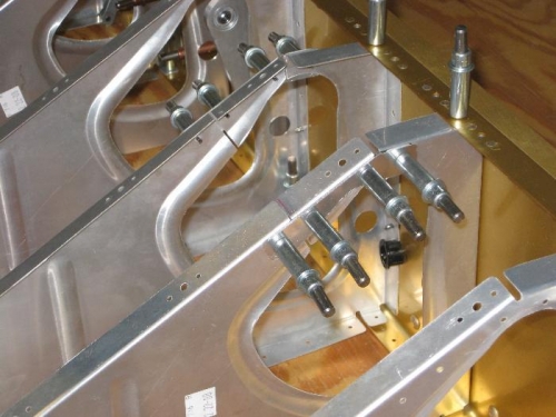 Flight control opening