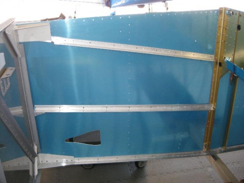 Left side with F-713 and F-719 in place