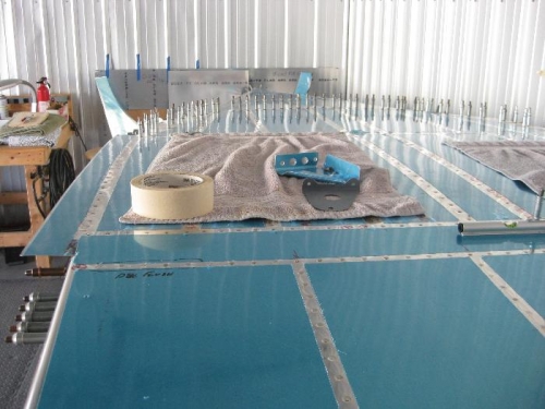 Only 280 rivets to go