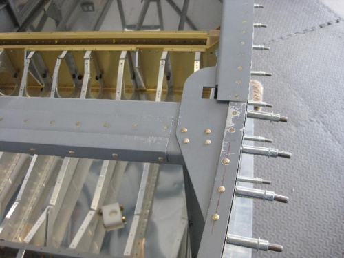 Aft portion of the canopy deck