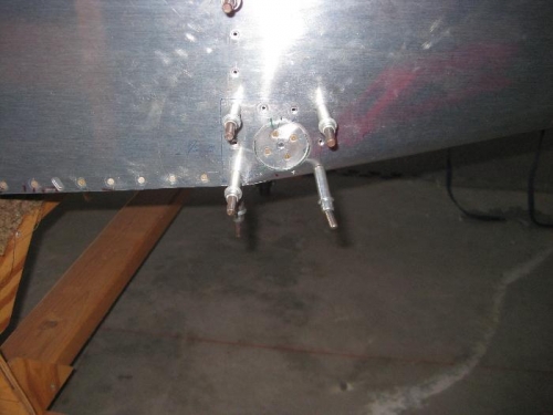 Right side step hole almost finished