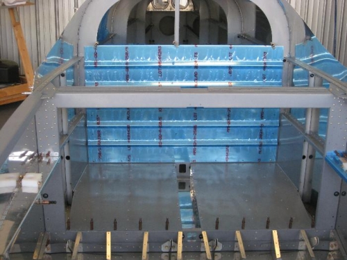 Back of the baggage comp.