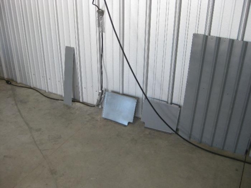 Baggage compartment sides