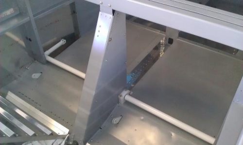 Flap motor enclosure