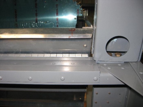 Right seat looking forward