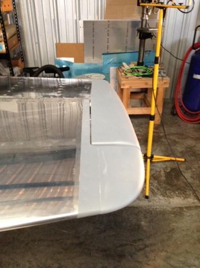 Left elevator and HS tip