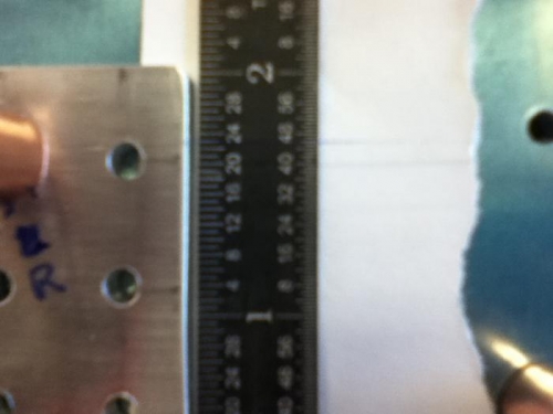 line 2/32 high - center is very close