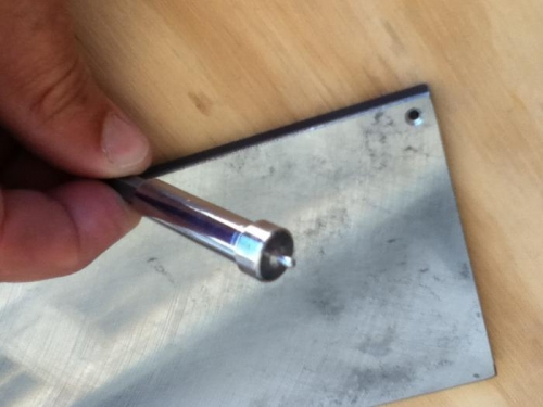 Great fit for Male Dimple Die!