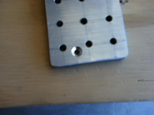 Used old messed up HS bracket