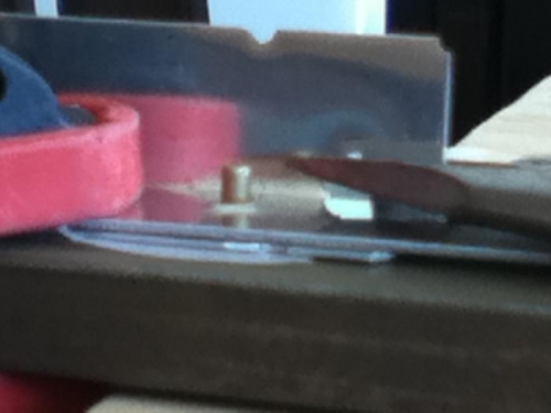 Tried screwdriver - did not work well