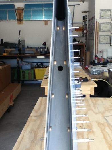 touched up scuffs with primer and a Q-Tip