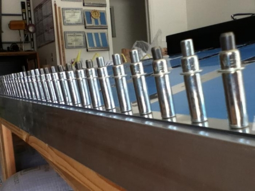 nice and flat / even / straight