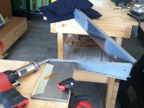 Sandbags make a good extra set of hands