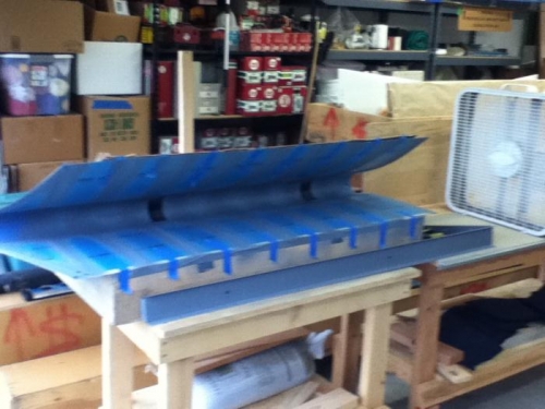 All parts primed and fan on to air out