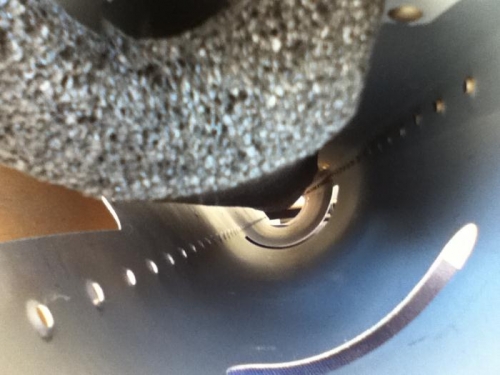 All rivets bucked - in the blind