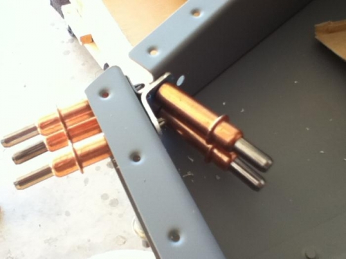 Clecoed and drilled out