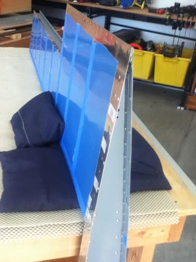 Sandbagged and ready to rivet