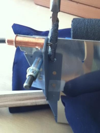 Clamped and clecoed for riveting