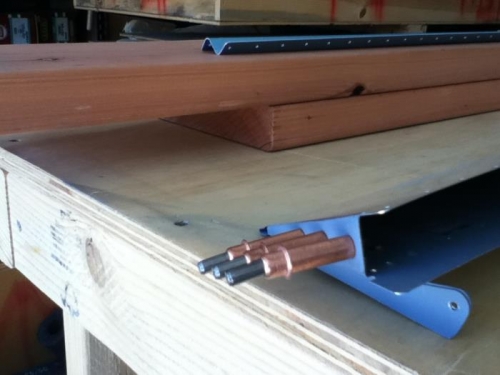 #30 clecoed to test fit