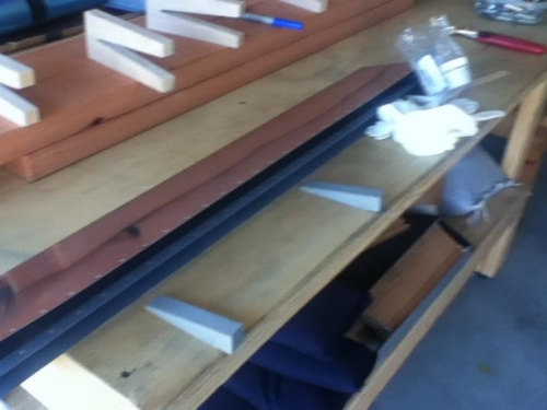 Ready to mix epoxy and apply