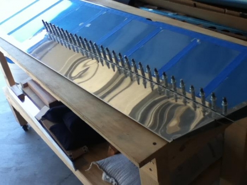 All holes drilled and clecoed