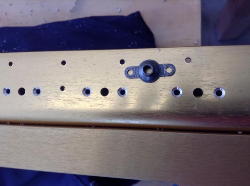 Drilled / countersunk holes