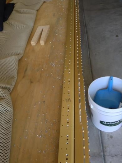 All rivet holes drilled and counter sunk