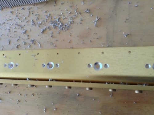 Smooth countersink holes