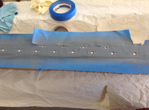 left smaller outlines to clean