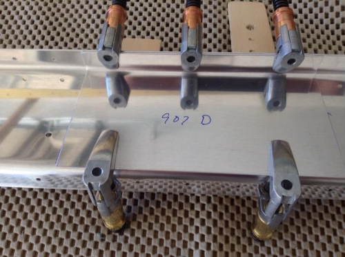 Clamped for drilling