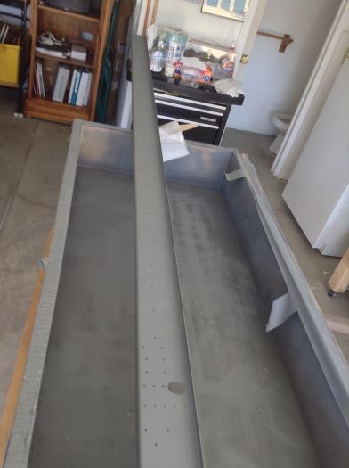 Primed and letting dry / cure