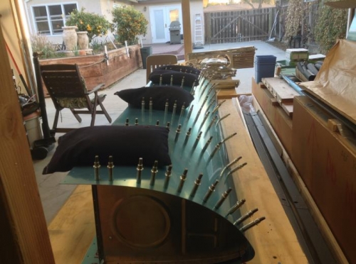 Test fit top - biggest bend