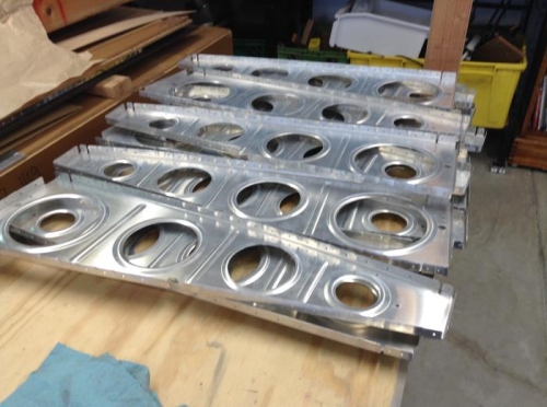 All wing ribs deburred and fluted