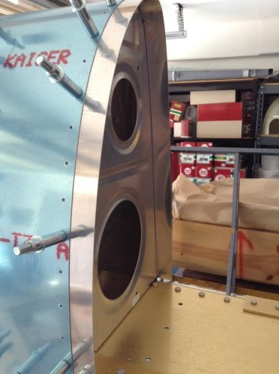 Drilled into position