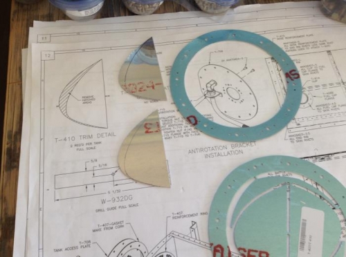 Separated and marked from factory punch assembly