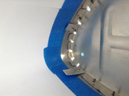 reinforcement 'tabs' helping clecos