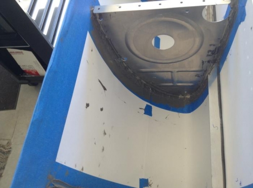 First rib in and sealed