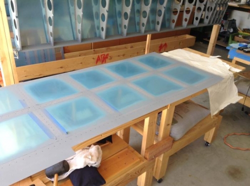 Inside primed and ready to dimple