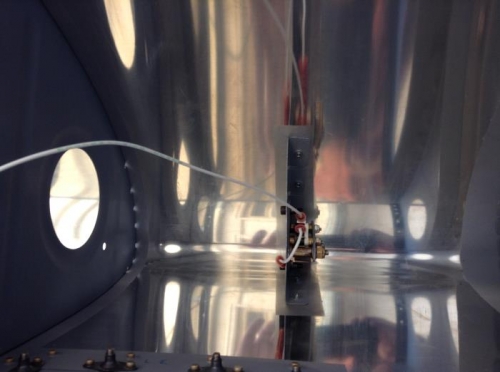 Wire that needs to go through ribs/ spar