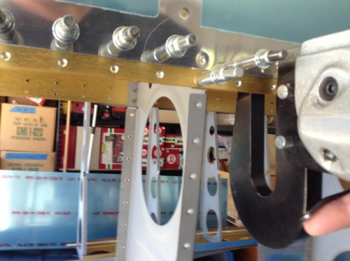 Bracing and setting rivet