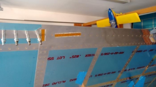 First skin / fairing rivets in