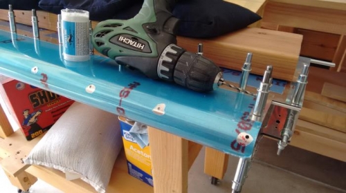 First holes with Biolube - good!