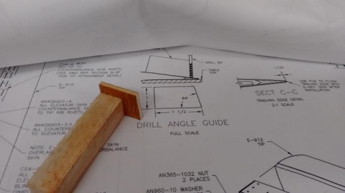 new drill angle gage with 'handle'