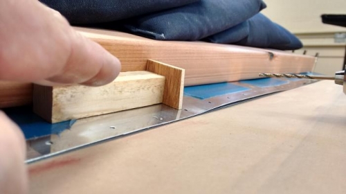 Gage in place - not gaps in skin