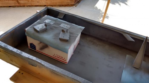 Ribs and doublers primed