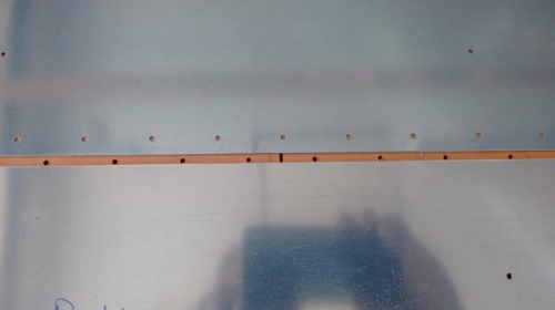 Made sure trailing edge holes were offset