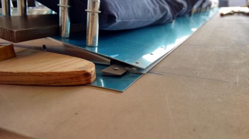 Proper spacing using other wedge